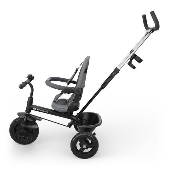 Kinderkraft trojkolka Aston 2 Plus Grey 9m+