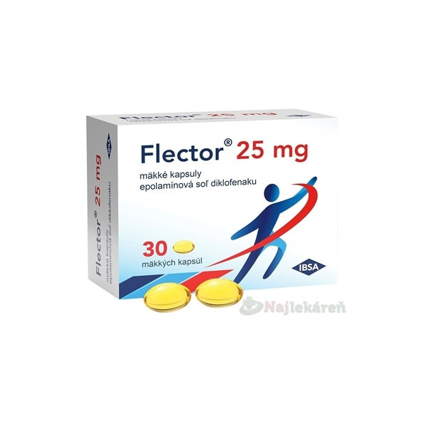 Flector 25 mg 30 kapslí