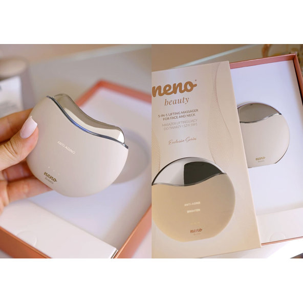 NENO Beauty Auri 5v1 masážní přístroj na obličej a krk