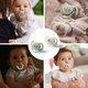Babyono silikonové symetrické dudlíky 6–18 m 2 ks