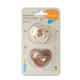 Babyono silikonové anatomické dudlíky 0–6 m 2 ks