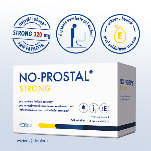 NO-PROSTAL Strong 60 kapslí