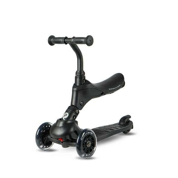 QPLAY Koloběžka Sema Pro 5v1 Black 12 m+