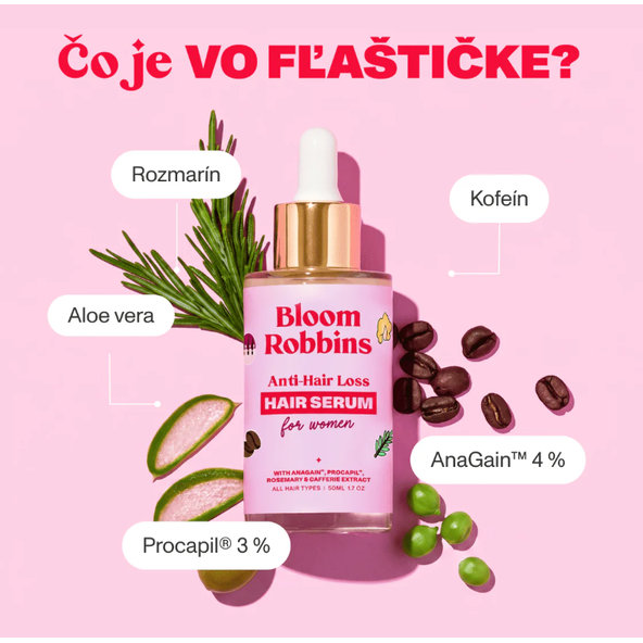 Bloom Robbins Anti-Hair Loss sérum proti vypadávání vlasů 50 ml