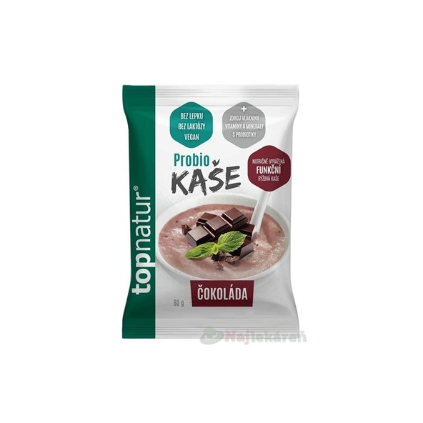 Topnatur Probio kaše čokoláda instantní rýžová kaše 60 g