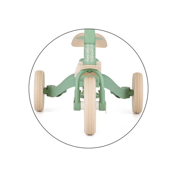 Petite&Mars Trojkolka multifunkční 5v1 Turbo limitovaná edice Green Twist