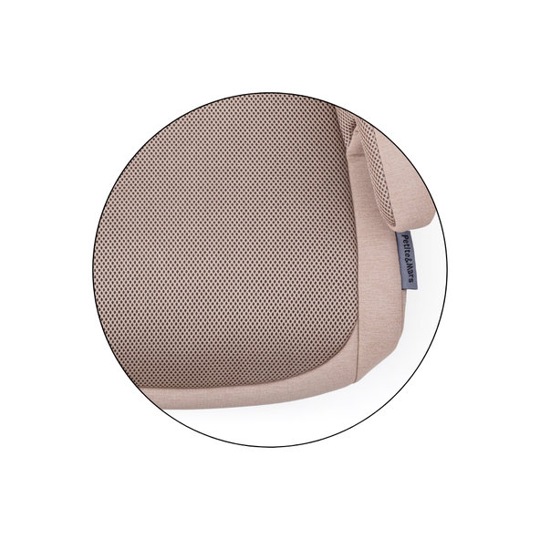 PETITE&MARS Podsedák Optimus Pro i-Size Air Tan Brown 125–150 cm