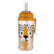 Canpol Babies BabiesBoo nevytékající láhev s brčkem Gepard 350 ml