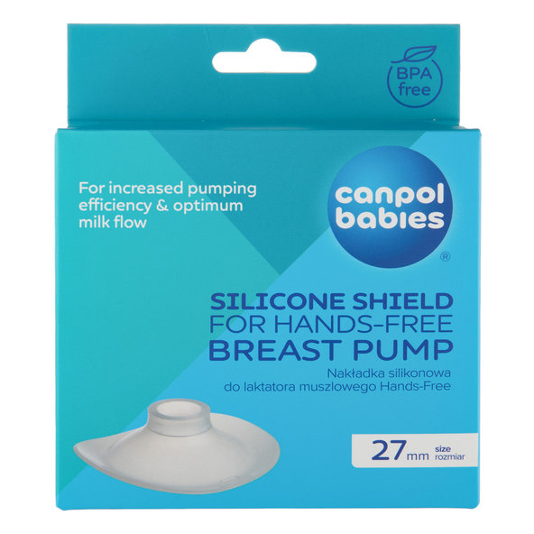 Canpol Babies Silikonový nástavec k odsávačce Hands-Free 27 mm