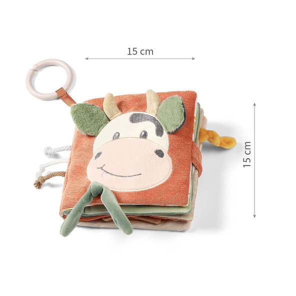 Babyono Cow Bingo senzorická knížka 0 m+