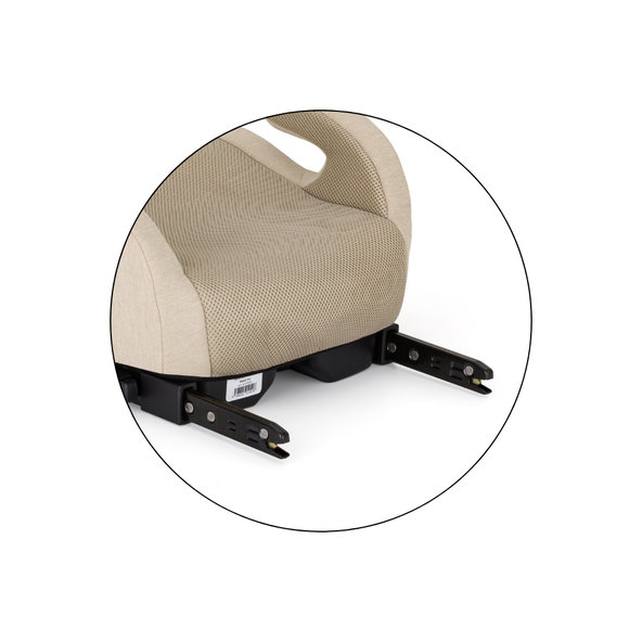 PETITE&MARS Podsedák Optimus Pro i-Size Air Sage Beige 125-150 cm