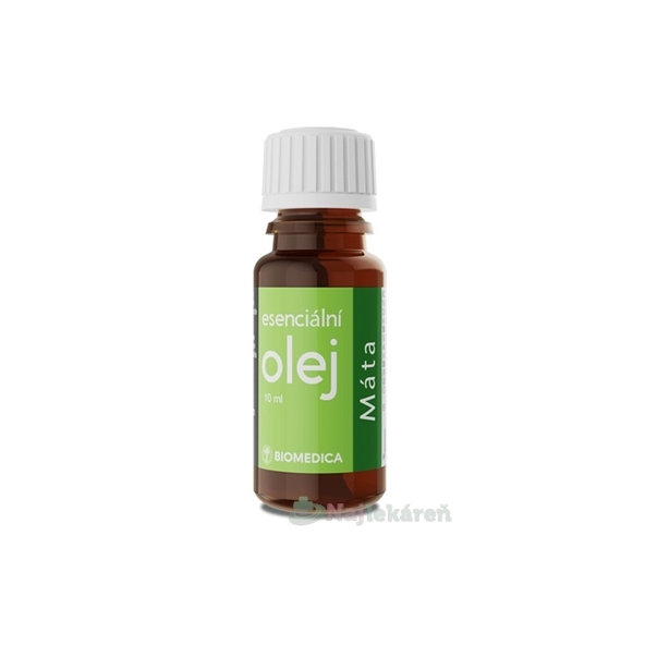 Biomedica esenciální olej Máta 10 ml