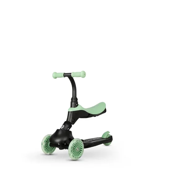 QPLAY Odrážedlo a koloběžka Sema Evo 6v1 Jade Green 12 m+