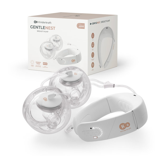 Kinderkraft odsávačka mlieka Gentleneste Double Hands-free