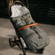 PETITE&MARS Fusak nastavitelný 3v1 Jibot Horizontal Charcoal Grey