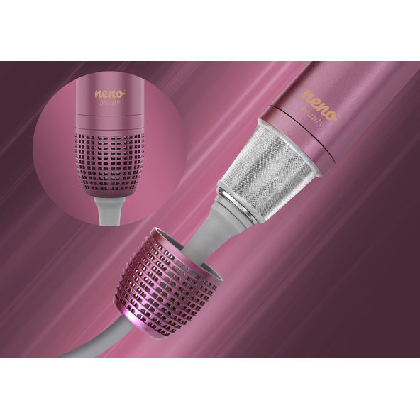 NENO Beauty profesionální fén s ionizací a kulmou Vio