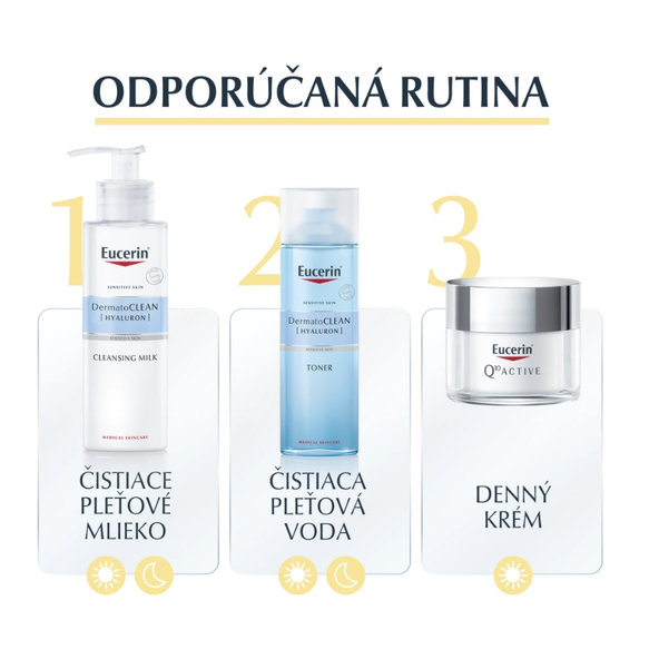 EUCERIN Q10 Active vyhlazující denní krém proti vráskám 50 ml