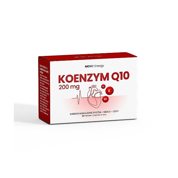 MOVit Energy Koenzým Q10 Extra Strong 200 mg 30 kapslí