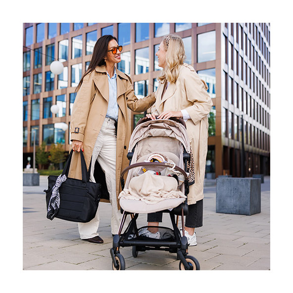 Babyono Cami přebalovací taška černá