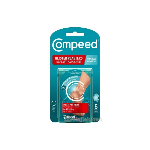 Compeed náplast na puchýře Discreet 5 ks