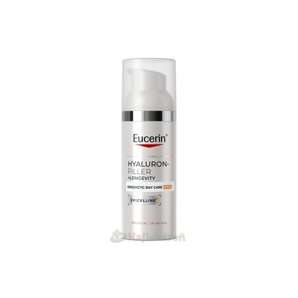 Eucerin Hyaluron-Filler + Longevity Epigenetic denní SPF 30 50 ml