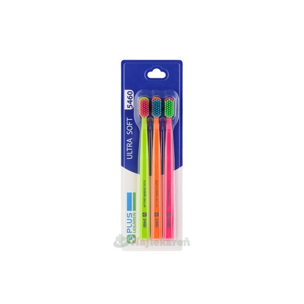 Plus Lekáreň Ultra Soft 5460 kit zubní kartáček 3 ks