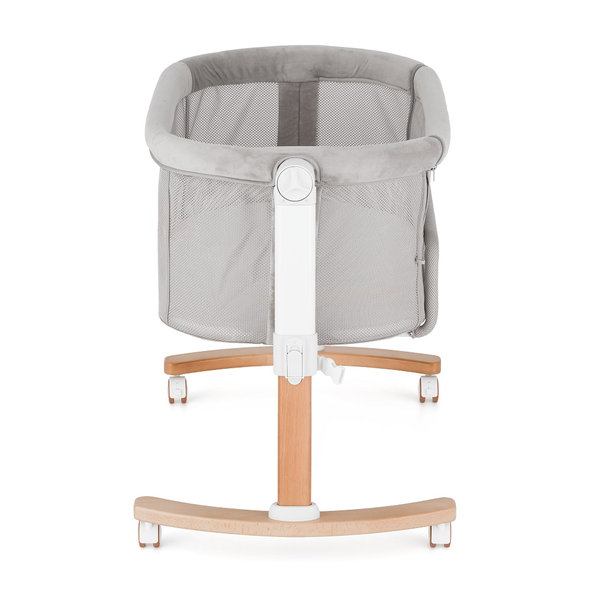Petite&Mars Glory 2v1 polohovatelná postýlka s kolébkou Mocha Beige