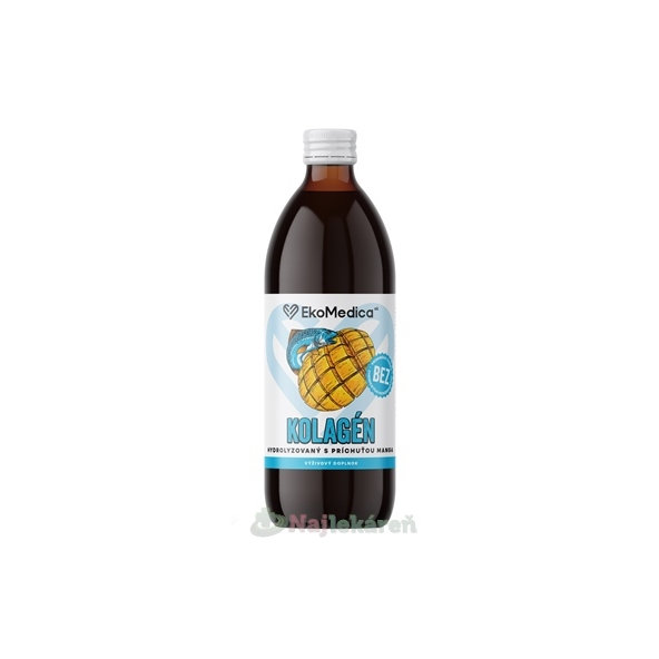 EkoMedica SK Kolagen nápoj mangová příchuť 500 ml