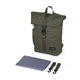 PETITE&MARS Batoh přebalovací na kočárek Jackob Military Green