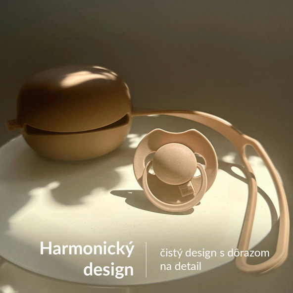 LOVI Prime Dudlík dynamický silikonový svítící Ivory/Blush 6–18 m 2 ks