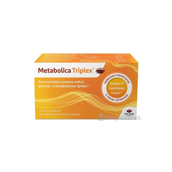Metabolica Triplex 20 kapslí