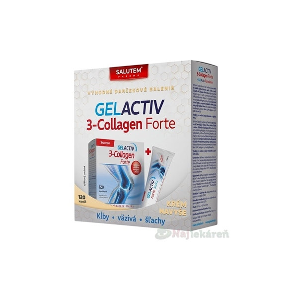 GELACTIV 3-Collagen Forte Dárkové edice SALUTEM