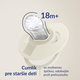 LOVI Prime Dudlík dynamický silikonový svítící Ivory/Blush 6–18 m 2 ks