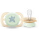Philips AVENT Dudlík Ultra start s obrázkem noční holka 0-2 m 2 ks