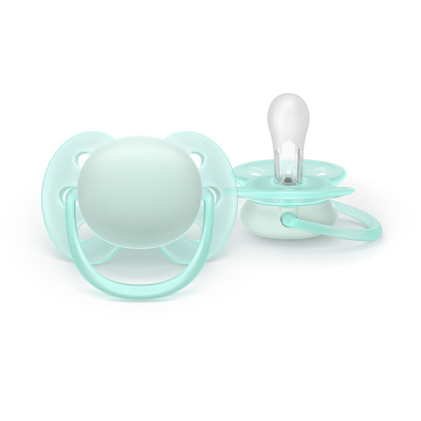Philips AVENT Dudlík Ultra soft kluk 0-6 m 2 ks