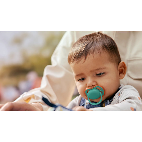 Philips AVENT Dudlík Ultra air 6-18 m modrý/zelený 2ks