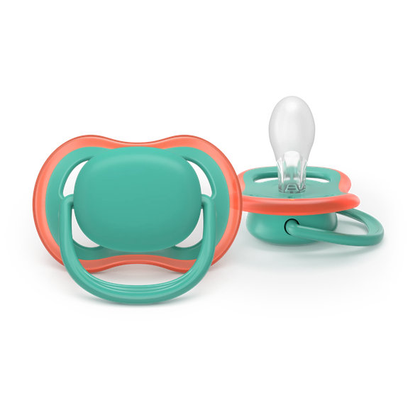 Philips AVENT Dudlík Ultra air 6-18 m modrý/zelený 2ks