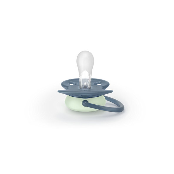 Philips AVENT Dudlík Ultra soft s obrázkem noční neutral 6-18 m 2 ks