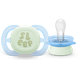 Philips AVENT Dudlík Ultra start s obrázkem noční chlapec 0-2 m 2 ks