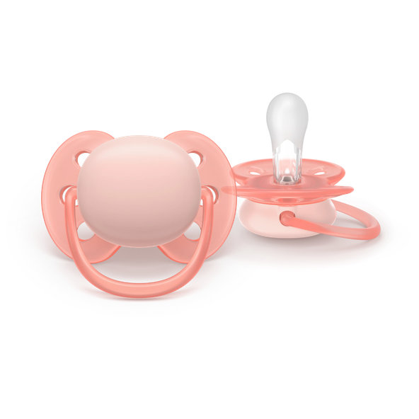 Philips AVENT Dudlík Ultra soft holka 0-6 m 2 ks
