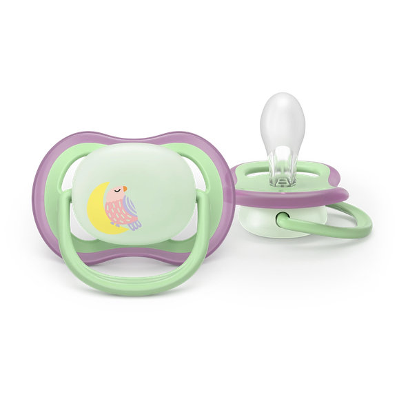 Philips Avent ultra air noční dudlík dívka 6-18 m 2 ks