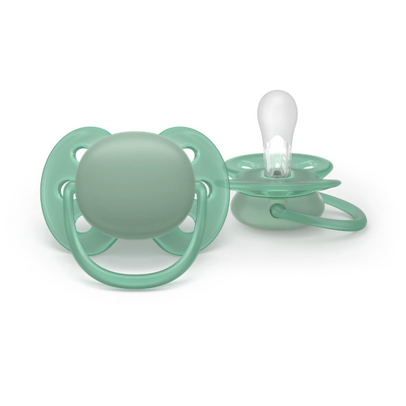 Philips AVENT Dudlík Ultra soft kluk 6-18 m 2 ks