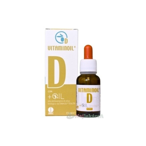 VITAMINOIL D vitamin D3 kapky 15 ml