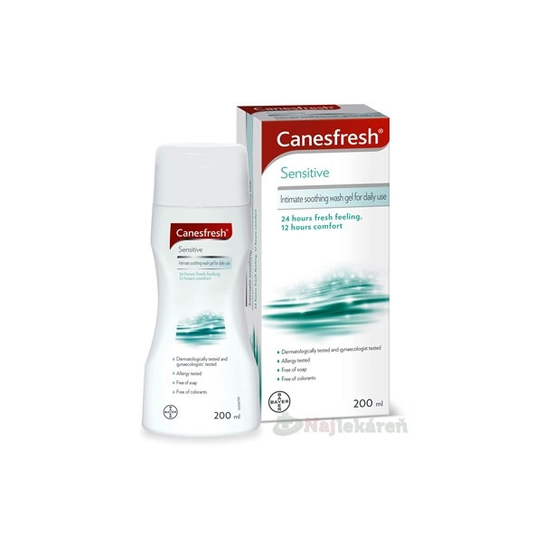 Canesfresh Sensitive intimní mycí gel 200 ml