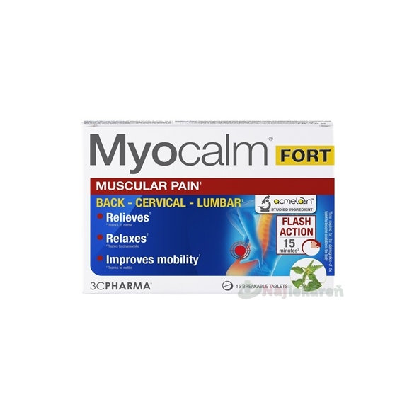 Myocalm FORT 15 tablet