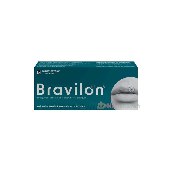Bravilon 50 mg tableta 1 ks