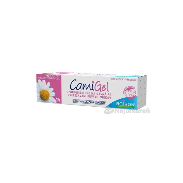 Boiron CamiGel gel  při prořezávání zoubků 15 g