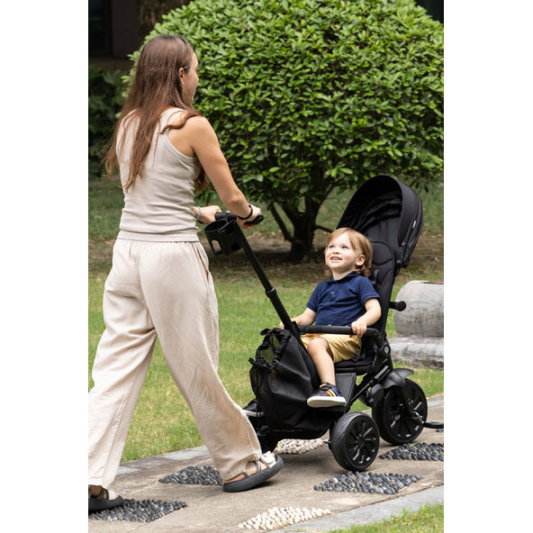 QPLAY Tříkolka Nova Max 5v1 Black do 25 kg