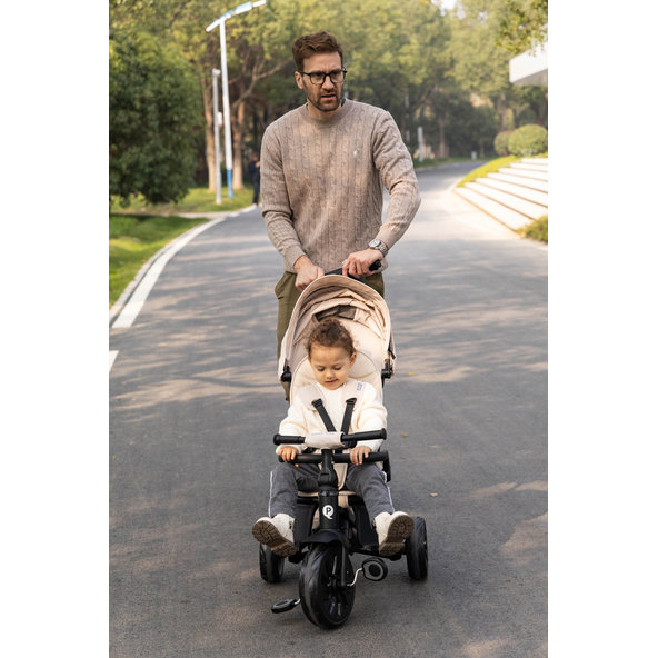QPLAY Tříkolka Nova Max 5v1 Beige do 25 kg