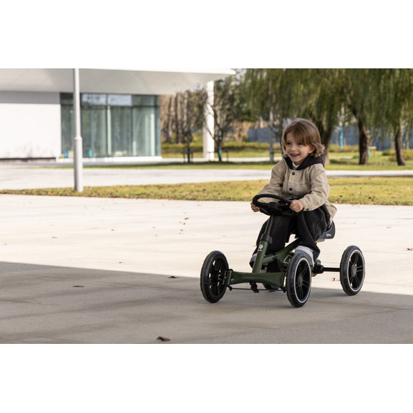 QPLAY Go Kart čtyřkolka Black do 25 kg